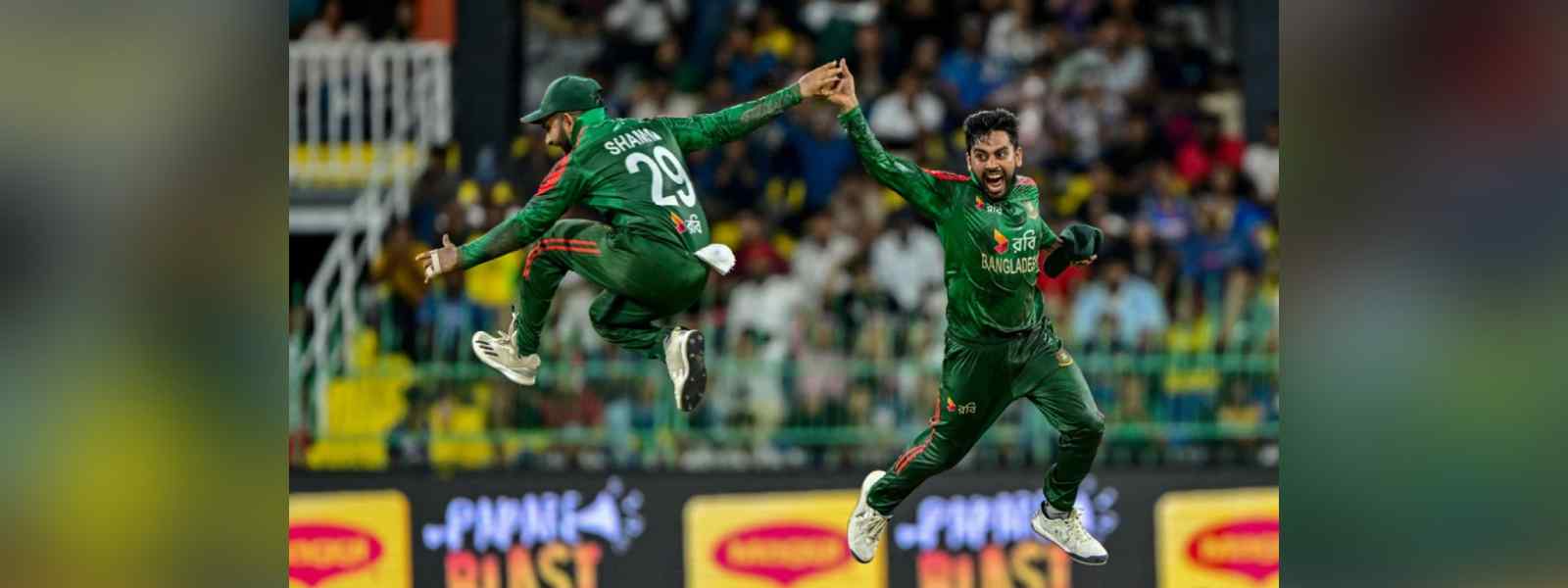 දෙවැනි එක්දින තරගයේ ජය බංග්ලාදේශයට
